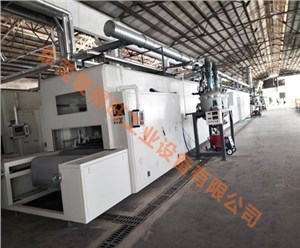 79米軟瓷生產(chǎn)線，愛福旺軟瓷設(shè)備生產(chǎn)廠家，軟瓷生產(chǎn)設(shè)備