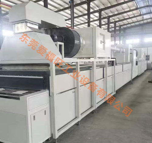 53米軟瓷隧道爐,愛福旺軟瓷設(shè)備,軟瓷生產(chǎn)隧道爐烘干線